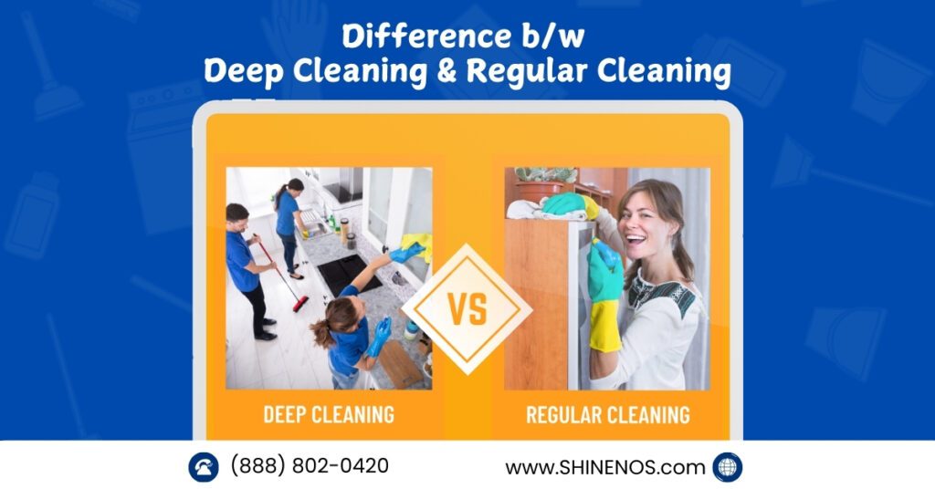 Deep Cleaning vs. Regular Cleaning: What’s the Difference? (Clear Comparison Guide)