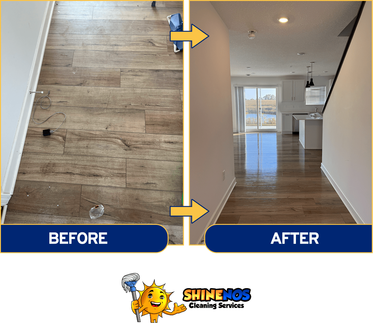 before and after party cleaning service