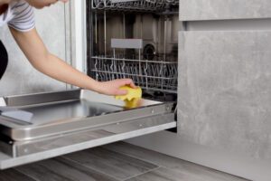 how to clean a dishwasher